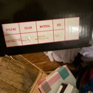 Source Unknown Metallic Gold Women's Flats